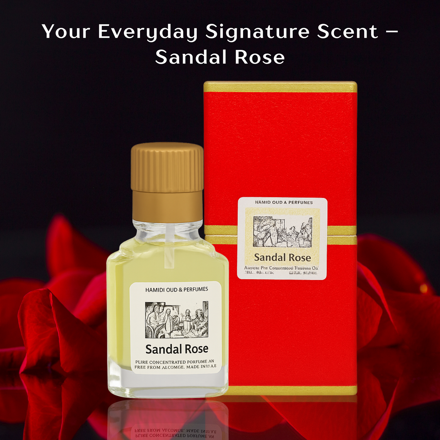 SANDAL ROSE ATTAR 12ML